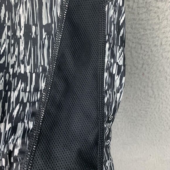 Nike Dri-FIT Pants Womens XL Black White Running Capri Pocket Athleisure - Picture 4 of 14